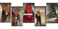 Candi Gauff's Instagram stories featuring Coco Gauff - Source: via @candigauff on Instagram